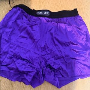Tom Ford Vibrant Purple Athletic Shorts